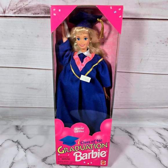 Class of 96 Graduation Barbie Special Edition Mattel Vintage Doll - Picture 1 of 5